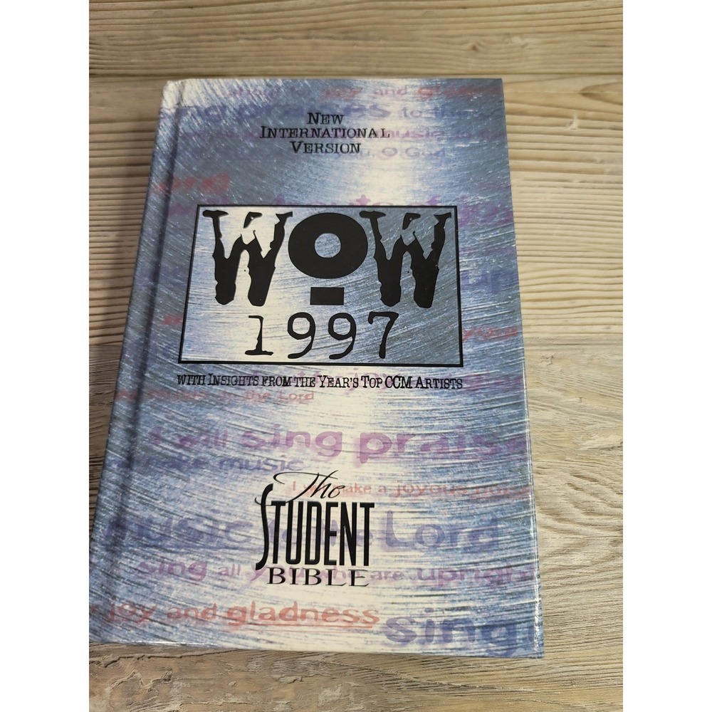 New International Version WOW 1997 Student Bible